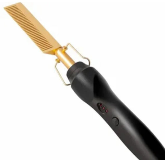 Peigne Chauffant Lissant Edelyna Beauty – Lissage Rapide & Résultat Professionnel